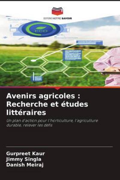 Avenirs agricoles : Recherche et études littéraires