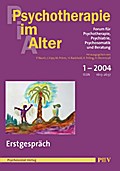 Psychotherapie im Alter Nr.1: Erstgespräch