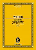 Bassoon Concerto in F Major, Op. 75: Study Score Carl Maria von Weber Composer