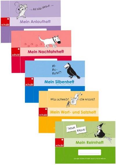 Selbstlernhefte für den Anfangs- und Förderunterricht. Set mit 5 Heften