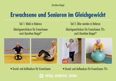 Erwachsene und Senioren im Gleichgewicht 1+2