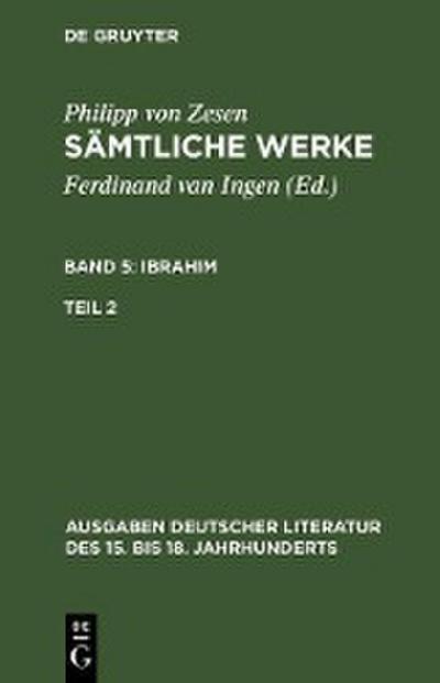 Ibrahim. Zweiter Teil
