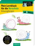Mein Lernblock für die Vorschule – Schwungübungen: Übungen und Rätsel für Kindergarten- und Vorschulkinder. Von Pädagogen entwickelt – mit tollen Belohnungsstickern – ab 5 Jahren