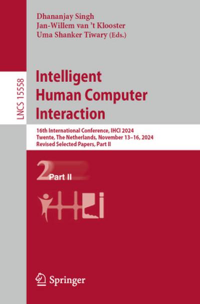 Intelligent Human Computer Interaction