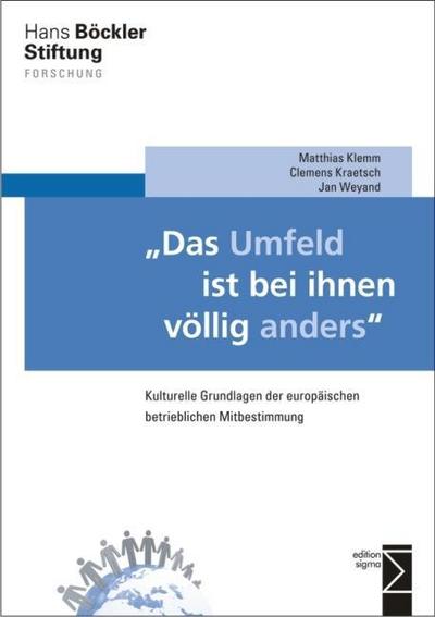 "Das Umfeld ist bei ihnen völlig anders"