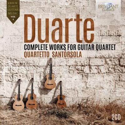 Complete Works for Guitar Quartet, 2 Audio-CD