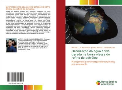 Ozonização da água ácida gerada na borra oleosa do refino do petróleo