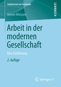 Arbeit in der modernen Gesellschaft