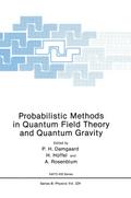 Probabilistic Methods in Quantum Field Theory and Quantum Gravity
