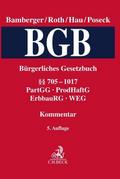 Bürgerliches Gesetzbuch  Band 3: §§ 705-1017, PartGG, ProdHaftG, ErbbauRG, WEG