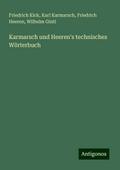 Karmarsch und Heeren’s technisches Wörterbuc