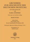 Achtes Buch: Vom Frieden 1815 bis zur französischen Revolution 1830