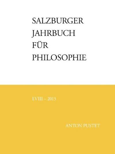 Salzburger Jahrbuch für Philosophie
