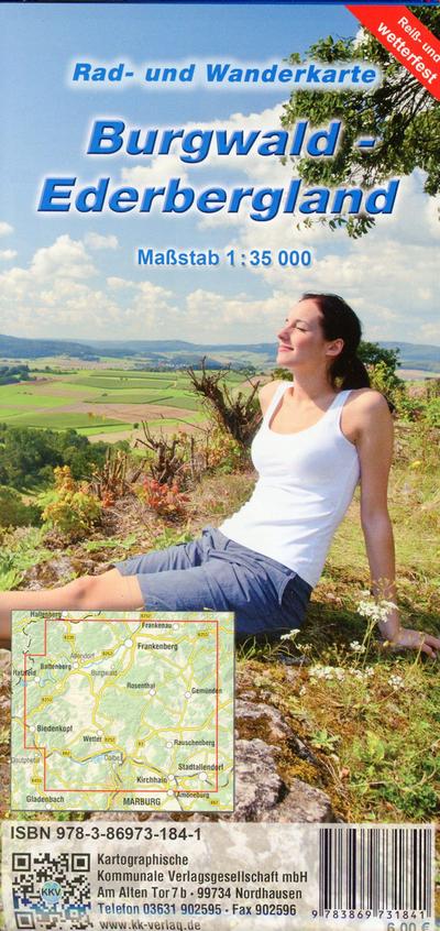 Burgwald - Ederbergland 1 : 35 000