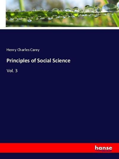 Principles of Social Science