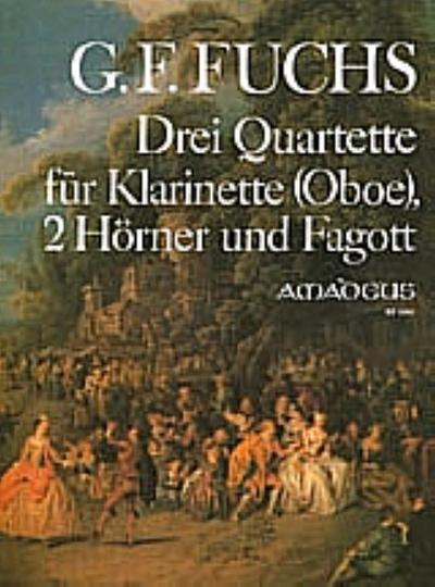 3 Quartettefür Klarinette (Ob), 2 Hörner und Fagott