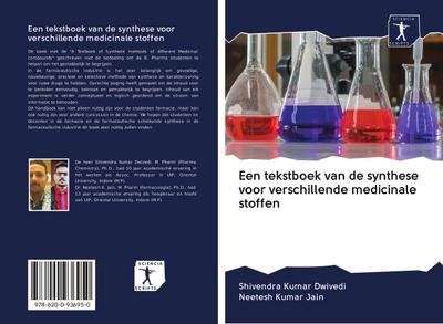 Een tekstboek van de synthese voor verschillende medicinale stoffen