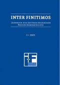 Inter Finitimos. Jahrbuch zur deutsch-polnischen B