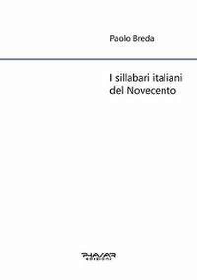 I sillabari italiani del Novecento