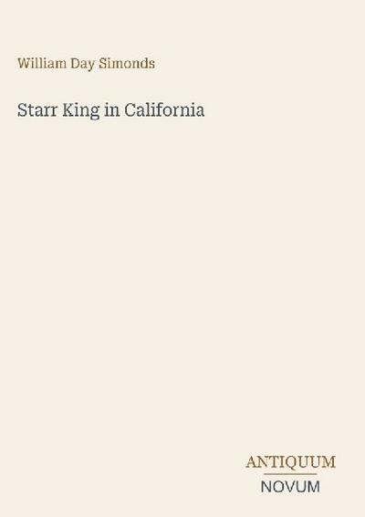 Starr King in California