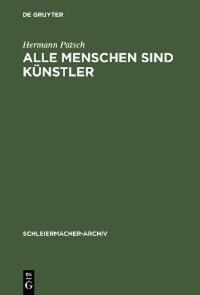 Alle Menschen sind Künstler