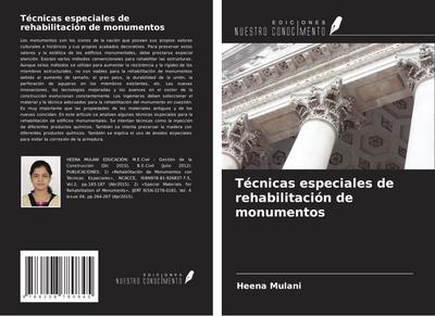 Técnicas especiales de rehabilitación de monumentos