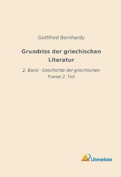 Grundriss der griechischen Literatur