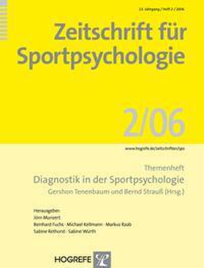 Zeitschrift für Sportpsychologie 2/2006