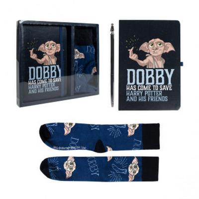 HARRY POTTER - Schreibwarenset Socken Dobby, blau