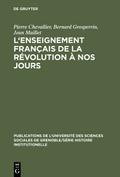 L’enseignement français de la Révolution à n