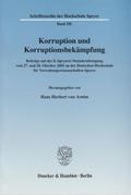 Korruption und Korruptionsbekämpfung