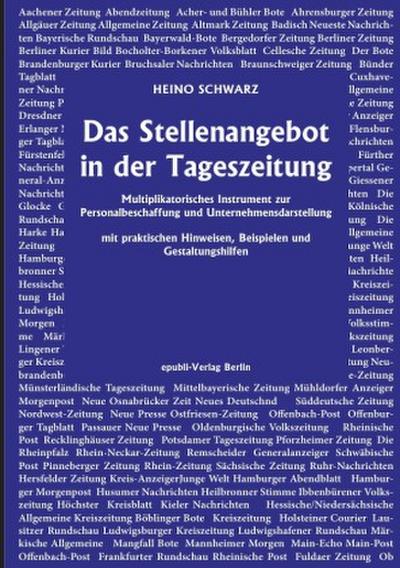 Das Stellenangebot in der Tageszeitung