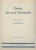 Duette aus der Sammlung vonJ.B. Cupis le Jeune für 2 Violoncelli