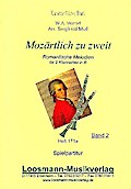 Mozärtlich zu zweit Band 2für 2 Klarinetten
