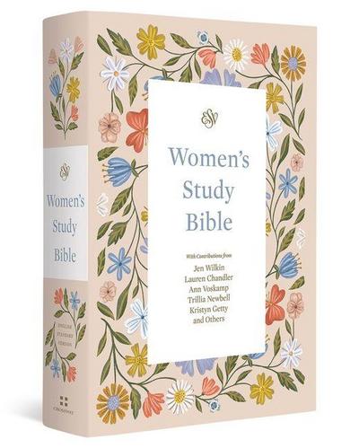 ESV Women’s Study Bible (Hardcover, Blush Wildflower Design)