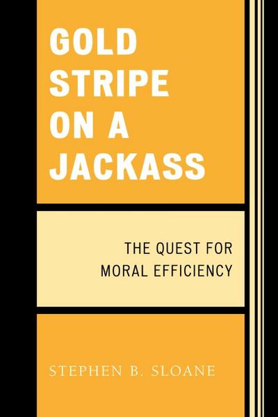 Gold Stripe on a Jackass