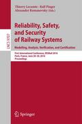 Reliability, Safety, and Security of Railway Syste