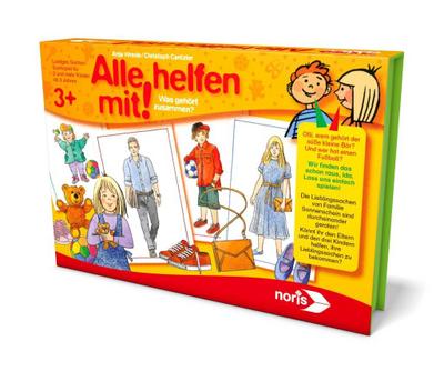 Noris 606011690 Alle Helfen, Sachen-Suchspiel