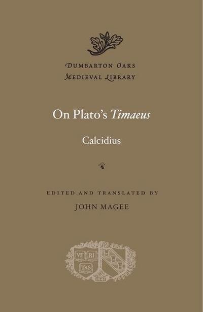 On Plato’s Timaeus