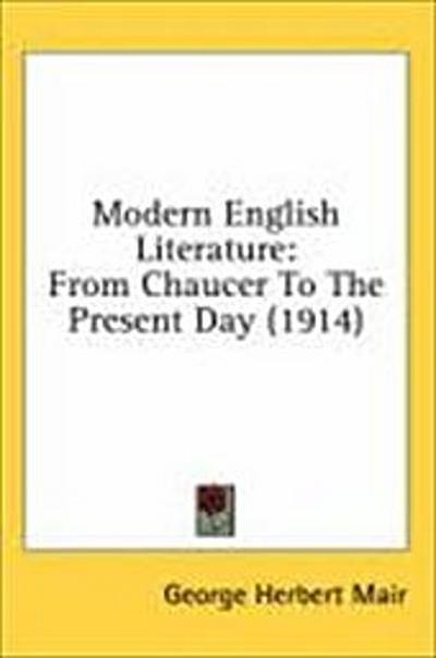 Modern English Literature