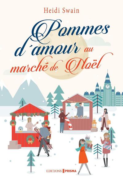Pommes d’amour au marché de Noël