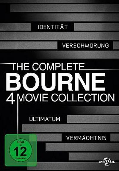 Bourne Collection 1-4, 4 DVDs