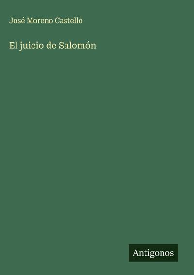 El juicio de Salomón