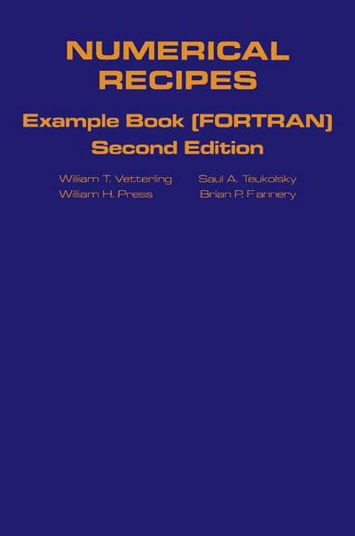 Numerical Recipes in FORTRAN Example Book