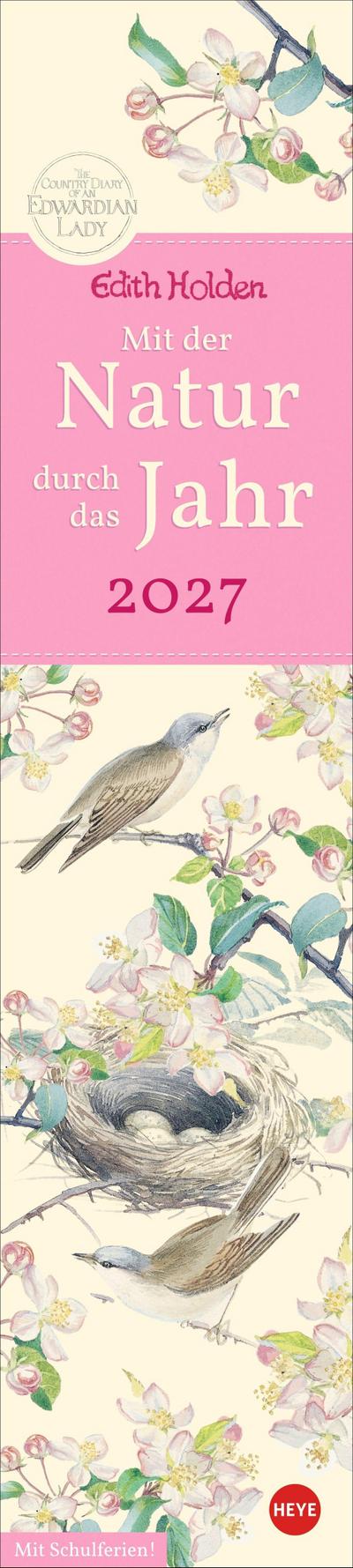 Edith Holden: Mit der Natur durchs Jahr Kalender 2027