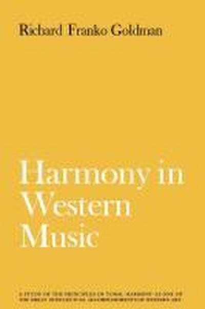 Harmony in Western Music
