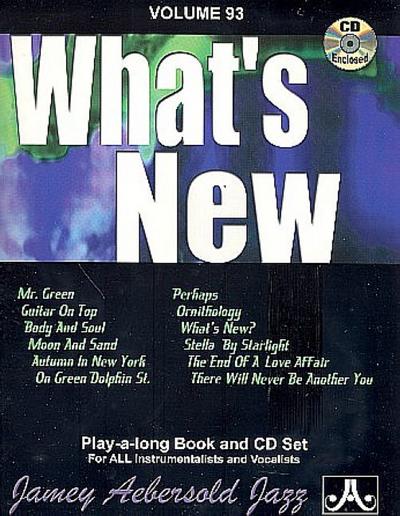What’s new (+CD): for all instruments
