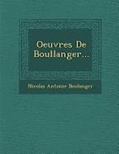 Oeuvres de Boullanger...