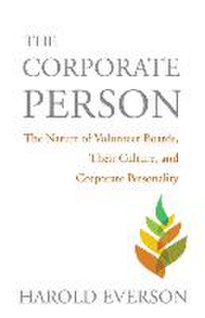 The Corporate Person