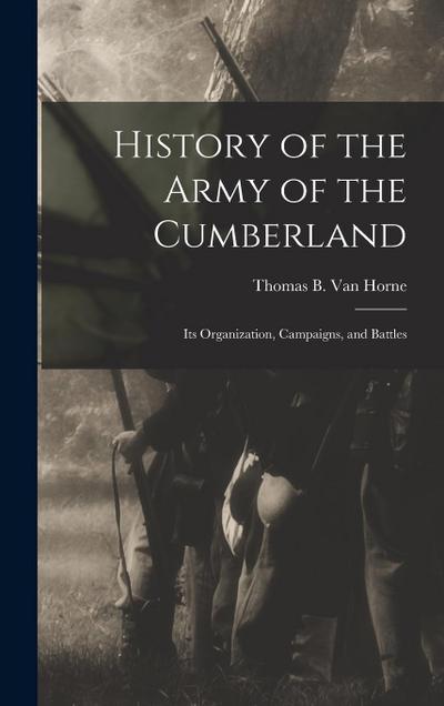 History of the Army of the Cumberland